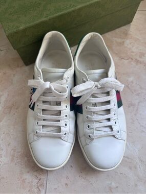 Gucci x Disney Ace Sneakers White Donald Duck